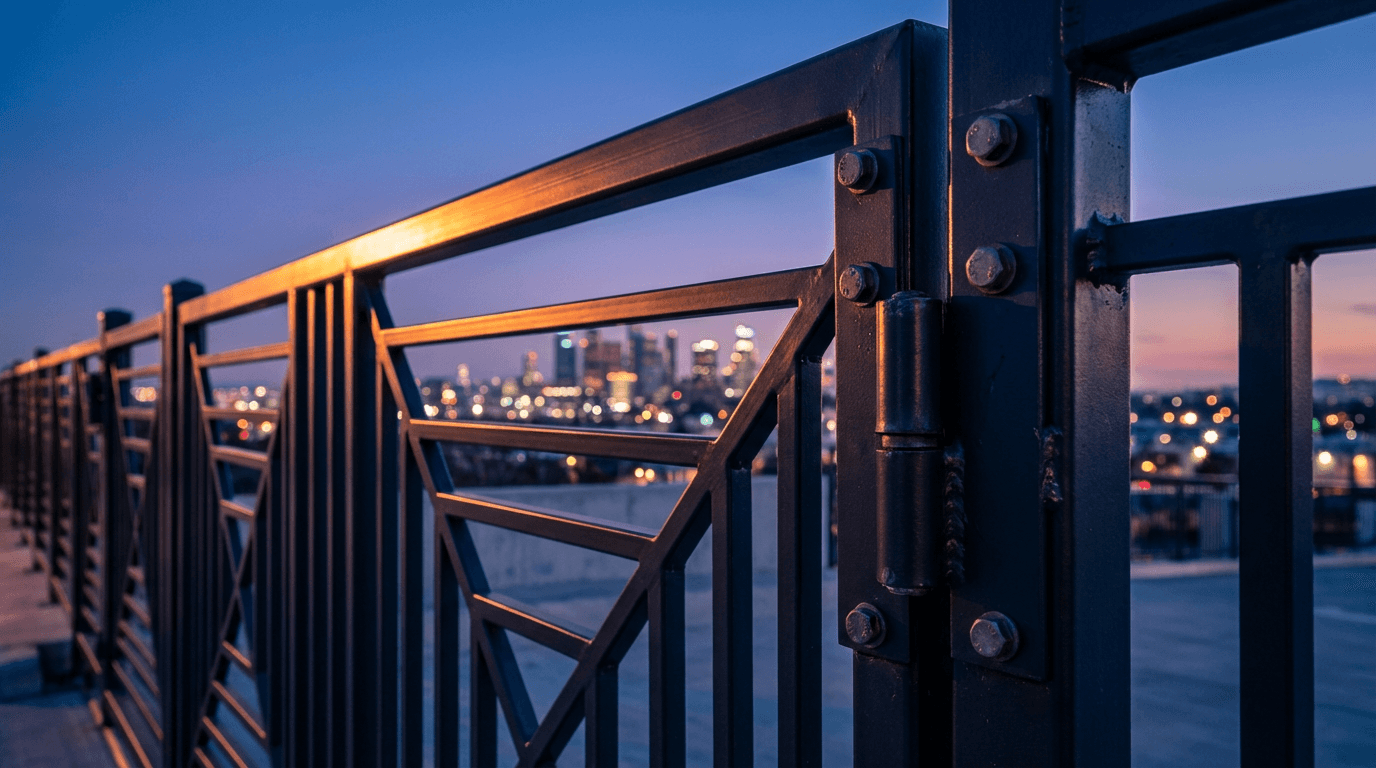 Completed ornamental fence installation serving Duluth and surrounding areas
